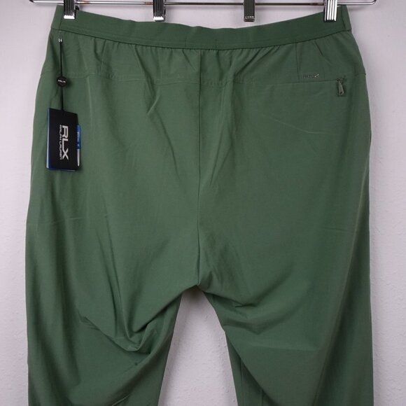 RLX Ralph Lauren Golf Pants Women's Size XL Green Jogger Stretch Wicking - Picture 6 of 13